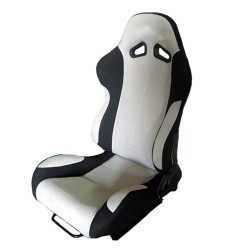 Καθίσματα Bucket Poseidon Ύφασμα Μαύρο/Γκρι Ζευγάρι 2 Τεμαχίων Καθίσματα Bucket Poseidon Ύφασμα Μαύρο/Γκρι Ζευγάρι 2 Τεμαχίων