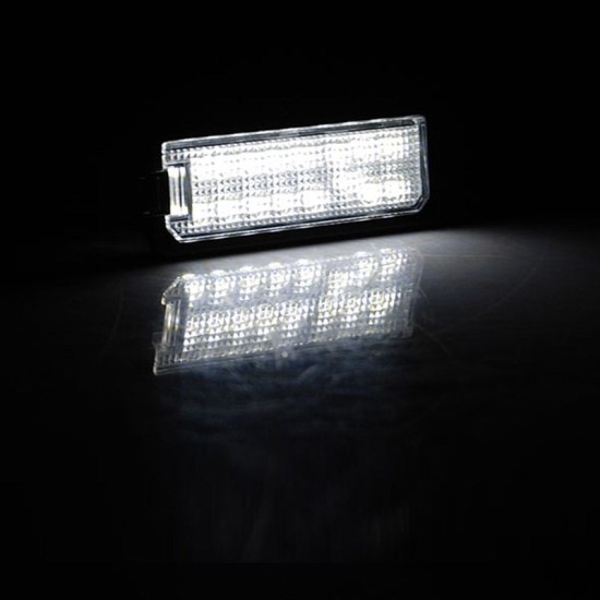 Led Φαναράκια Πινακίδας Για  Vw Golf VII / Passat B7 / B8 / Polo / Scirocco / Beetle / Eos / Seat Leon 5F / Exeo Plug&Play 2 Τεμάχια