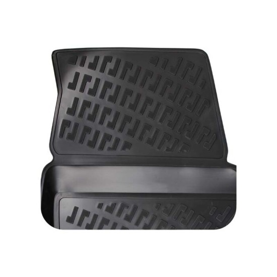 Πατάκια Σκαφάκια 3D Από Λάστιχο TPE Για Skoda Scala 19+ Rizline 4 Τεμάχια Μαύρα