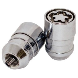 Αντικλεπτικά Μπουλόνια Ασφαλείας Butzi Premium Kit 6 pcs Με Μοναδικό Κλειδί-Εργαλείο Type-AA M12x1.25