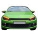 Μπροστινά Φανάρια Set Για Vw Scirocco 08-14 DRL Dynamic  Μαύρα H7/H1 Με Μοτέρ Sonar