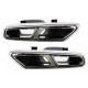 Μπούκες Εξάτμισης Για Mercedes-Benz E-Class W212 Facelift / S-Class W222 / CLS W218 Amg Look 2 Τεμάχια