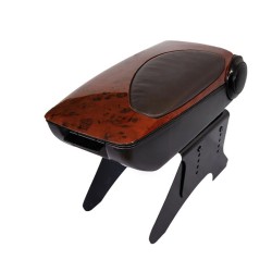 Κεντρική Κονσόλα / Τεμπέλης / Υποβραχιόνιο Αυτοκινήτου Classic Με Ποτηροθήκες Καφέ Universal 22206