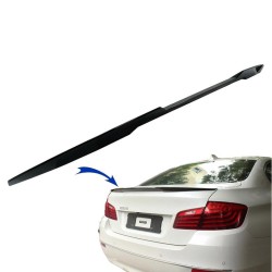 Αεροτομή Πορτ Παγκάζ Για Bmw 5 F10 11-17 M4 Look Lipspoiler Από Abs Πλαστικό Μαύρη Γυαλιστερή