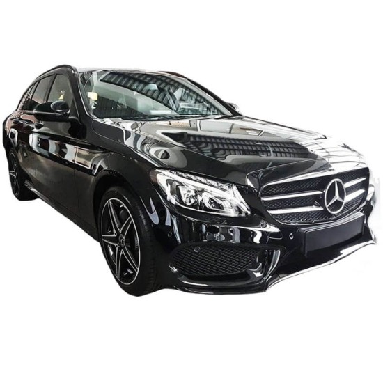 Προστατευτικό Πίσω Προφυλακτήρα Για Mercedes-Benz C-Class W205 Caravan 14-19 Από Ανοξείδωτο Ατσάλι (Steel)