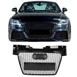 Μάσκα Για Audi TT 8J 06-14 TTRS Look  Κυψελωτή Γυαλιστερό Μαύρο 1 Τεμάχιο Μάσκα Για Audi TT 8J 06-14 TTRS Look  Κυψελωτή Γυαλιστερό Μαύρο 1 Τεμάχιο