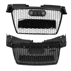 Μάσκα Για Audi TT 8J 06-14 TTRS Look  Κυψελωτή Γυαλιστερό Μαύρο 1 Τεμάχιο Μάσκα Για Audi TT 8J 06-14 TTRS Look  Κυψελωτή Γυαλιστερό Μαύρο 1 Τεμάχιο