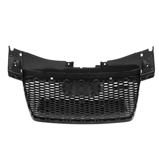 Μάσκα Για Audi TT 8J 06-14 TTRS Look  Κυψελωτή Γυαλιστερό Μαύρο 1 Τεμάχιο