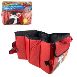 Θήκη Οργάνωσης Πορτ-Παγκάζ Αυτοκινήτου Πτυσσόμενη Με Φερμουάρ Και Τσέπες Looney Tunes Sylvester & Tweety 30x39x24cm Κόκκινη Θήκη Οργάνωσης Πορτ-Παγκάζ Αυτοκινήτου Πτυσσόμενη Με Φερμουάρ Και Τσέπες Looney Tunes Sylvester & Tweety 30x39x24cm Κόκκινη