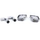 Diffuser Πίσω Προφυλακτήρα Για Mercedes-Benz CLA C117 13-16 Amg Look Για Amg Sport Line Προφυλακτήρες Σετ Με Μπούκες Από Abs Πλαστικό