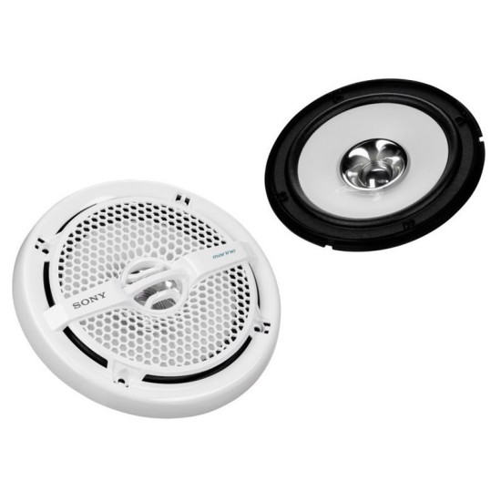 Ηχεία Σκάφους Sony Αδιάβροχα 6.5" 16 cm 65W RMS XS-MP1611 Λευκό Ζευγάρι 2 Τεμάχια