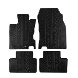 Πατάκια Αυτοκινήτου Gledring 0056 Renault Kadjar 2015- Μαύρο 4 Τεμάχια