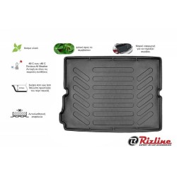 Πατάκι Πορτ-Παγκάζ 3D Σκαφάκι Από Λάστιχο TPE Για Peugeot 5008 2017+ Μαύρο Rizline Πατάκι Πορτ-Παγκάζ 3D Σκαφάκι Από Λάστιχο TPE Για Peugeot 5008 2017+ Μαύρο Rizline