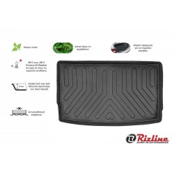 Πατάκι Πορτ-Παγκάζ 3D Σκαφάκι Από Λάστιχο TPE Για Renault Zoe 2012+ Μαύρο Rizline Πατάκι Πορτ-Παγκάζ 3D Σκαφάκι Από Λάστιχο TPE Για Renault Zoe 2012+ Μαύρο Rizline