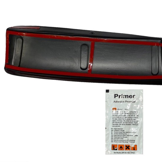 Προστατευτικό Πίσω Προφυλακτήρα Για Dacia Sandero 2012-2020 Από Abs Πλαστικό Μαύρο