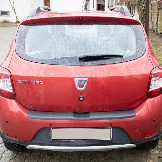 Προστατευτικό Πίσω Προφυλακτήρα Για Dacia Sandero 2012-2020 Από Abs Πλαστικό Μαύρο