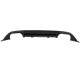 Diffuser Πίσω Προφυλακτήρα Για VW Golf VII (7) 13-17 GTI Με 2 Διπλές Εξατμίσεις Δεξια & Αριστερά Γυαλιστερό Μαύρο Από Abs Πλαστικό 1 Τεμάχιο