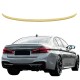 Αεροτομή Πορτ Παγκάζ Για Bmw 5 G30 17+ M5 F90 Look M-Performance Lipspoiler Από Abs Πλαστικό