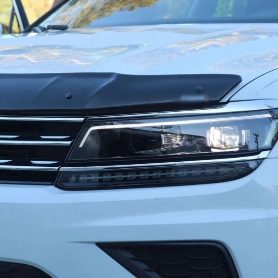 Ανεμοθραύστης / Αντιανεμικό Καπό Για VW Tiguan 2016+ Μαύρο Χρώμα