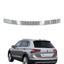 Προστατευτικό Πίσω Προφυλακτήρα Για Vw Tiguan II 15+ Από Ανοξείδωτο Ατσάλι (Steel)