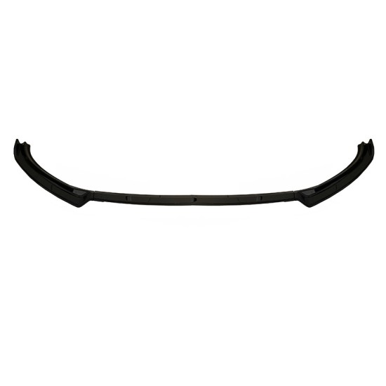 Μπροστινό Spoiler Για VW Polo AW 17+ Μαύρο Χρώμα Από Abs Πλαστικό 3 Τεμάχια