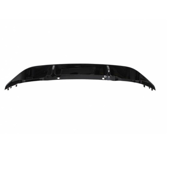Diffuser Πίσω Προφυλακτήρα Για VW Golf VII (7) 13-17 R-Look Για Απλή & GTI Έκδοση Προφυλακτήρα Με 2 Διπλές Εξάτμισεις Αριστερά & Δεξιά Γυαλιστερό Μαύρο Από Abs Πλαστικό 1 Τεμάχιο