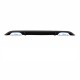Diffuser Πίσω Προφυλακτήρα Για VW Golf VII (7) 13-17 R-Look Για Απλή & GTI Έκδοση Προφυλακτήρα Με 2 Διπλές Εξάτμισεις Αριστερά & Δεξιά Γυαλιστερό Μαύρο Από Abs Πλαστικό 1 Τεμάχιο