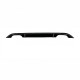 Diffuser Πίσω Προφυλακτήρα Για VW Golf VII (7) 13-17 R-Look Για Απλή & GTI Έκδοση Προφυλακτήρα Με 2 Διπλές Εξάτμισεις Αριστερά & Δεξιά Γυαλιστερό Μαύρο Από Abs Πλαστικό 1 Τεμάχιο