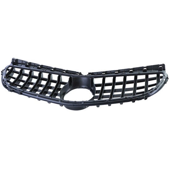 Μάσκα Για Mercedes-Benz B-Class W246 14-18 GT Amg Panamericana Look Μαύρο/Χρώμιο 1 Τεμάχιο