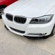 Μπροστινά Spoiler Δεξιά & Αριστερά Για Bmw 3 E90/E91 LCI 08-11 Με Απλή Έκδοση Προφυλακτήρα Γυαλιστερό Μαύρο Από Abs Πλαστικό 2 Τεμάχια