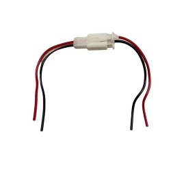 Βύσμα/Φίσα Με 2 Καλώδια Κόκκινο Μαύρο Βύσμα/Φίσα Με 2 Καλώδια Κόκκινο Μαύρο