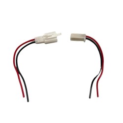 Βύσμα/Φίσα Με 2 Καλώδια Κόκκινο Μαύρο Βύσμα/Φίσα Με 2 Καλώδια Κόκκινο Μαύρο