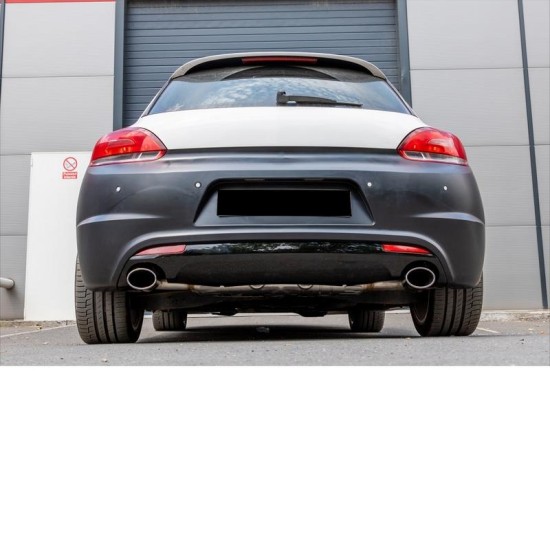 Εξάτμισης Τελικό Για VW Scirocco 08-17 R-Design Catback Muffler R & R-Line