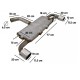 Εξάτμισης Τελικό Για VW Scirocco 08-17 R-Design Catback Muffler R & R-Line