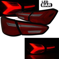 Πισινά Φανάρια Set Για Ford Focus 18-21 Hatchback 3D/5D Led Κόκκινο/Smoke Πισινά Φανάρια Set Για Ford Focus 18-21 Hatchback 3D/5D Led Κόκκινο/Smoke