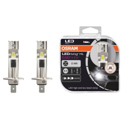 Λάμπες Led H1 Osram LEDriving HL Easy 12Volt 9Watt 1100lm 6500k 2 Τεμάχια