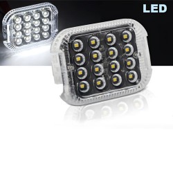 Πλαφονιέρα Εσωτερική Led Για Καρότσα Ford Transit /  Tourneo / Custom / Courier / Connect Λευκό Χρώμα 16 Led