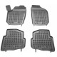 Πατάκια Σκαφάκια 3D Από Λάστιχο TPE Για Skoda Fabia (1999+) / VW Polo 2002+ / Ibiza/Cordoba 2002+ 4 Τεμάχια Μαύρα