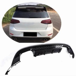 Diffuser Πίσω Προφυλακτήρα Για VW Golf VII (7) 13-17 Look 7.5 R Με 2 Διπλές Εξατμίσεις Δεξια & Αριστερά Γυαλιστερό Μαύρο Από Abs Πλαστικό 1 Τεμάχιο Diffuser Πίσω Προφυλακτήρα Για VW Golf VII (7) 13-17 Look 7.5 R Με 2 Διπλές Εξατμίσεις Δεξια & Αριστερά Γυαλιστερό Μαύρο Από Abs Πλαστικό 1 Τεμάχιο