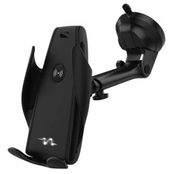 Βάση Κινητού Αυτοκινήτου Με Wireless Charger Με Βεντούζα Pulse Mobile CARHL14 Βάση Κινητού Αυτοκινήτου Με Wireless Charger Με Βεντούζα Pulse Mobile CARHL14