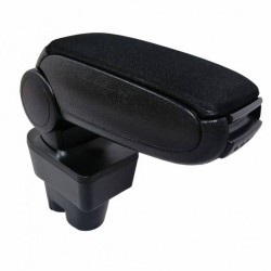 Κονσόλα Χειροφρένου Τεμπέλης  "Oem" Design Για Peugeot 207 Υφασμάτινος Μαύρο Χρώμα