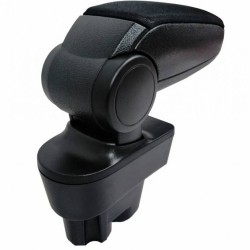 Κονσόλα Χειροφρένου Τεμπέλης  "Oem" Design Για Peugeot 207 Υφασμάτινος Μαύρο Χρώμα