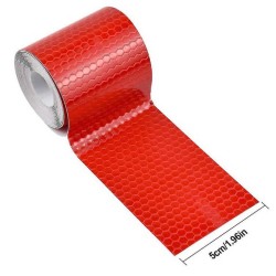 Αυτοκόλλητη Αντανακλαστική Ταινία Κόκκινη 50mm x 5 Μέτρα Αυτοκόλλητη Αντανακλαστική Ταινία Κόκκινη 50mm x 5 Μέτρα