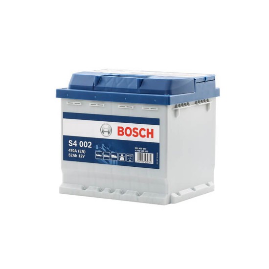 Μπαταρία Αυτοκινήτου 52Ah Δεξιά Bosch 470Α (ΕΝ) S4002