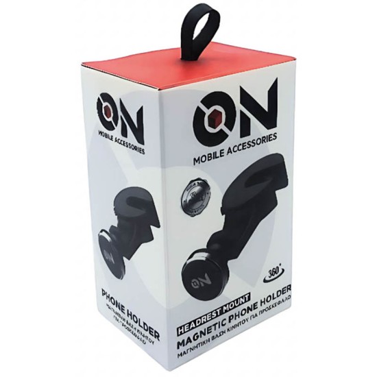Μαγνητική Βάση Κινητού Για Το Προσκέφαλο On Mobile Accessories Μαύρη 1 Τεμάχιο