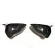 Καπάκια Καθρεφτών Για Seat Leon 1P Facelift 2009-2012 M4 Look Μαύρο Γυαλιστερό 2 Τεμάχια