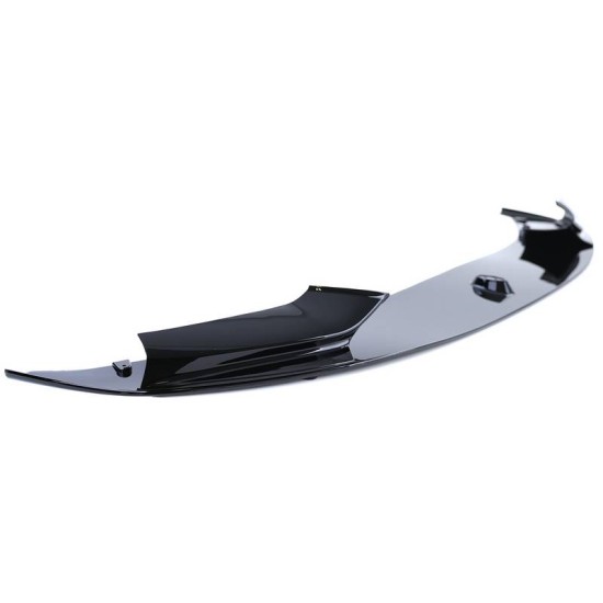 Μπροστινό Spoiler Για Bmw 5 F10 / F11 2010-2013 M-Tech Μαύρο Γυαλιστερο Από Abs Πλαστικό 1 Τεμάχιο