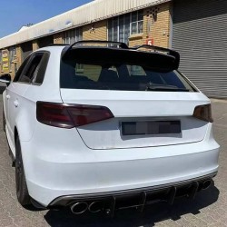 Αεροτομή Οροφής Για Audi A3 8V Hatchback 12-20 Oettinger Look Μαύρο Γυαλιστερό Από Abs Πλαστικό