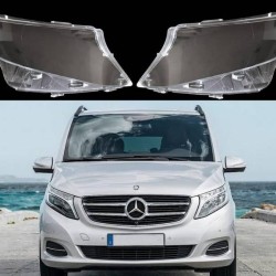 Κρύσταλλα Φαναριών Για Mercedes-Benz Vito W447 2014+ Ζευγάρι 2 Τεμάχια