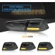 Πισινά Φανάρια Set Για Mitsubishi Lancer X 08-17 Led Bar Φιμέ VLAND